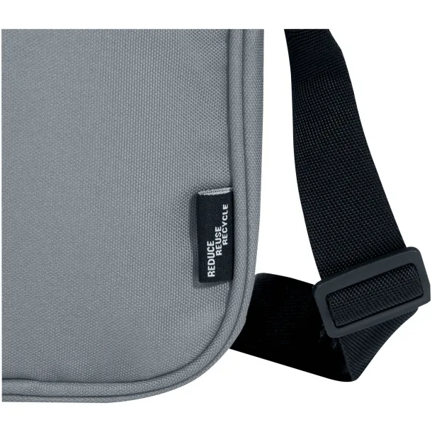 Byron GRS reciklirana torba za rame, 2L Siva