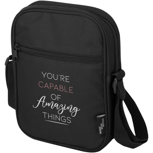 Byron GRS recycled crossbody bag 2L Solid black
