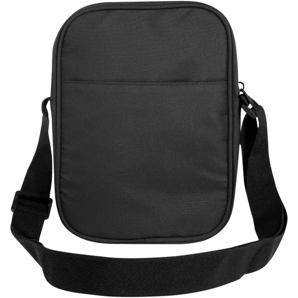 Byron GRS reciklirana torba za rame, 2L Solid black