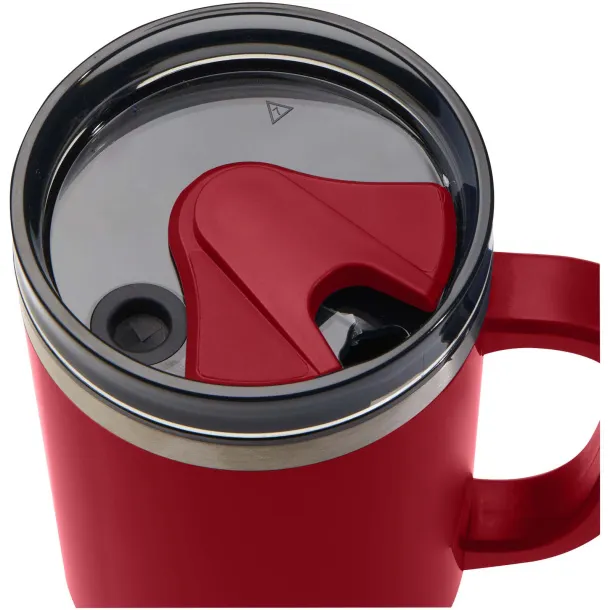 Melbourne 1200 ml RCS certified insulated tumbler with straw Red