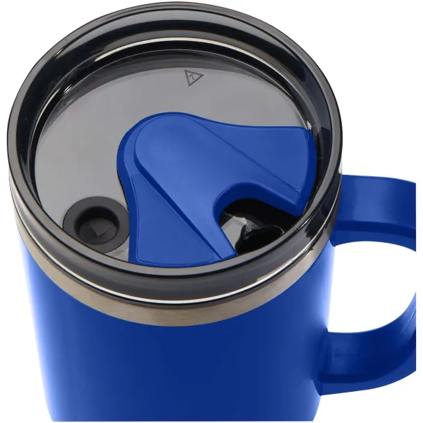 Melbourne 1200 ml RCS certified insulated tumbler with straw Royal blue