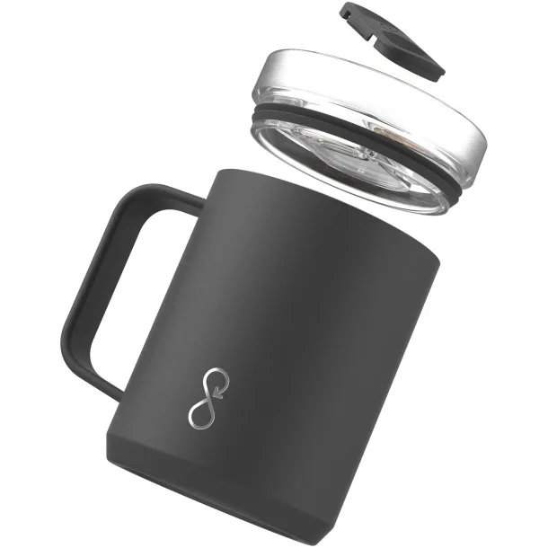 Ocean Bottle 350 ml insulated travel mug - Ocean Bottle Solid black