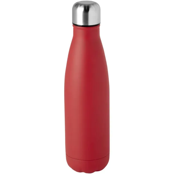Cove 500 ml RCS certified recycled stainless steel vacuum insulated bottle  Red