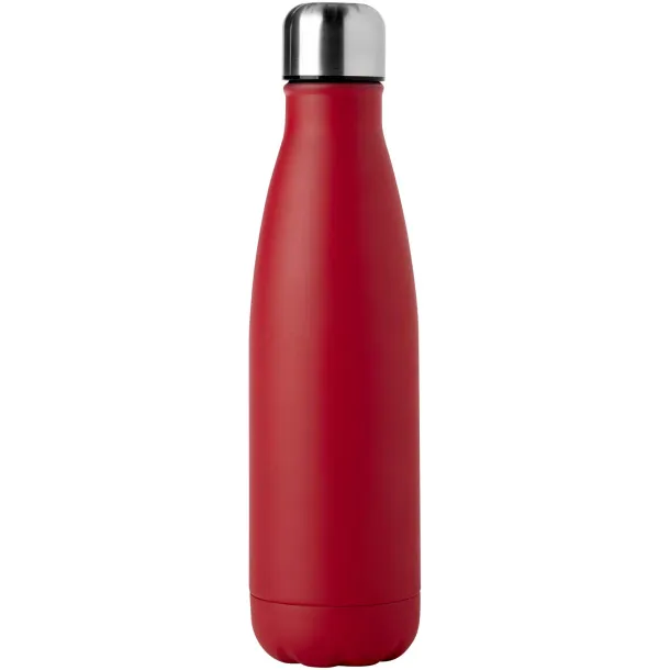 Cove 500 ml RCS certified recycled stainless steel vacuum insulated bottle  Red