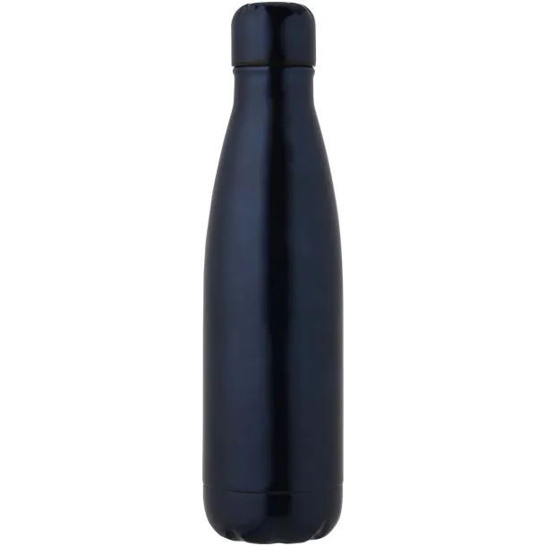 Cove 500 ml RCS certified recycled stainless steel vacuum insulated bottle  Navy Blue