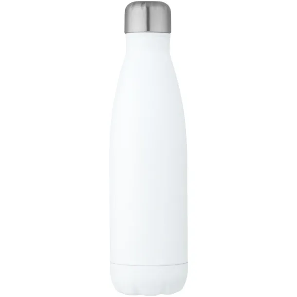 Cove 500 ml RCS certified recycled stainless steel vacuum insulated bottle  White