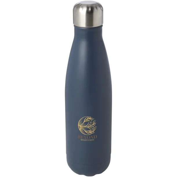 Cove 500 ml RCS certified recycled stainless steel vacuum insulated bottle  Hale Blue