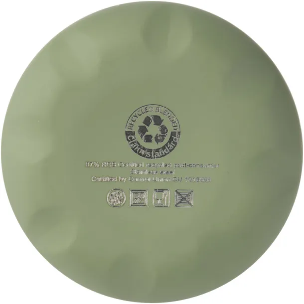 Cove vakuumski izolirana boca od RCS certificiranog recikliranog nehrđajućeg čelika, 500 ml Heather green