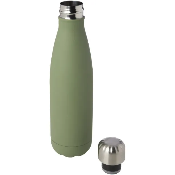 Cove 500 ml RCS certified recycled stainless steel vacuum insulated bottle  Heather green