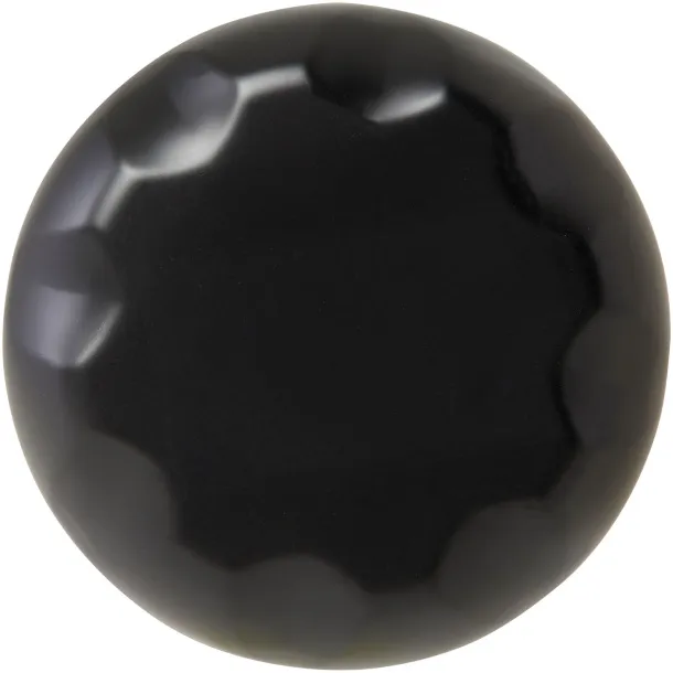 Cove vakuumski izolirana boca od RCS certificiranog recikliranog nehrđajućeg čelika, 500 ml Solid black