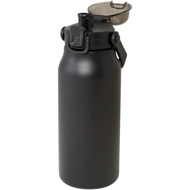 Giganto 1600 ml RCS certified recycled stainless steel copper vacuum insulated bottle Crna