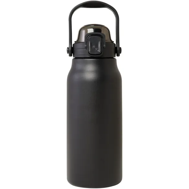 Giganto 1600 ml RCS certified recycled stainless steel copper vacuum insulated bottle Crna