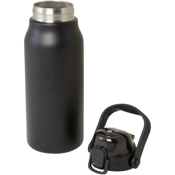 Giganto 1600 ml RCS certified recycled stainless steel copper vacuum insulated bottle Crna