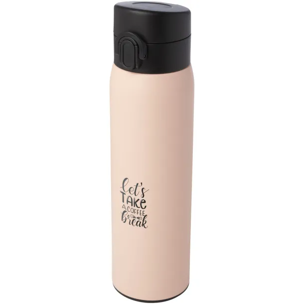 Sika izolirana boca od RCS certificiranog recikliranog nehrđajućeg čelika, 450 ml Pale blush pink