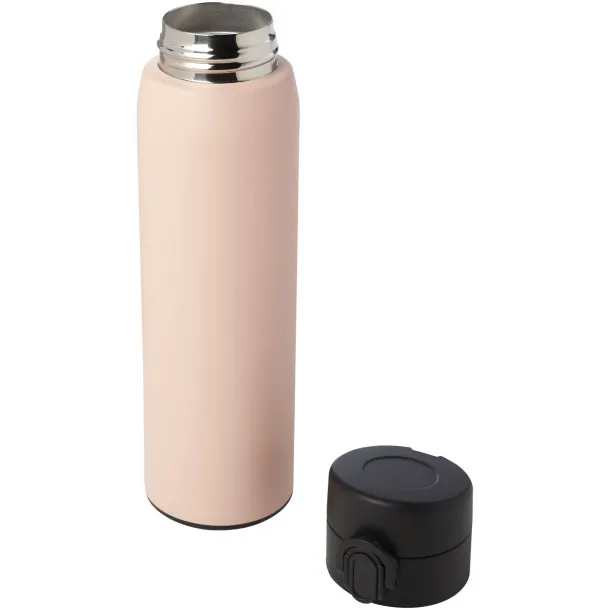Sika izolirana boca od RCS certificiranog recikliranog nehrđajućeg čelika, 450 ml Pale blush pink