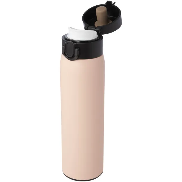 Sika izolirana boca od RCS certificiranog recikliranog nehrđajućeg čelika, 450 ml Pale blush pink