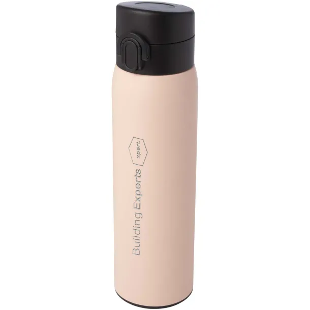 Sika izolirana boca od RCS certificiranog recikliranog nehrđajućeg čelika, 450 ml Pale blush pink