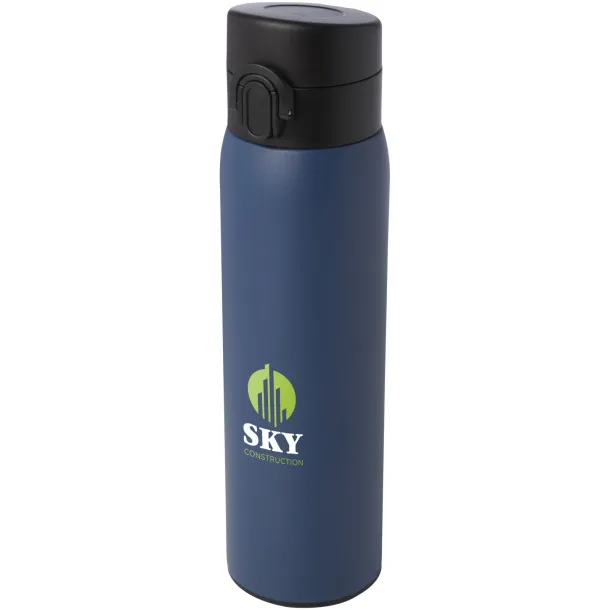 Sika 450 ml RCS certified recycled stainless steel insulated flask Ocean Blue