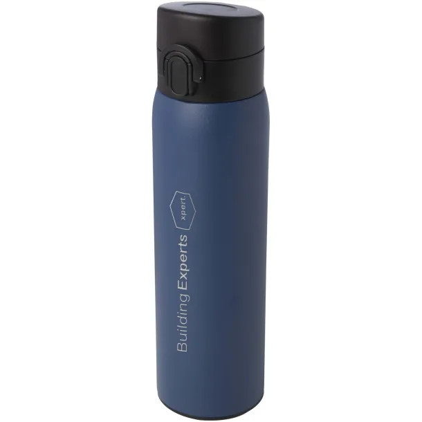 Sika 450 ml RCS certified recycled stainless steel insulated flask Ocean Blue2