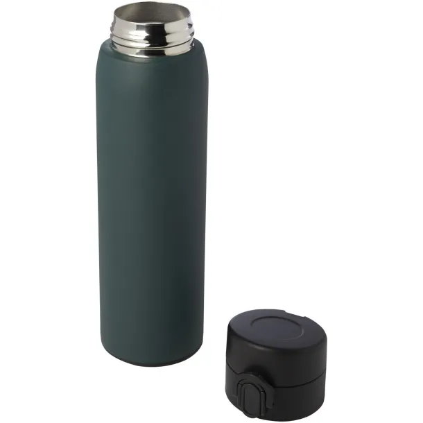 Sika izolirana boca od RCS certificiranog recikliranog nehrđajućeg čelika, 450 ml Forest green