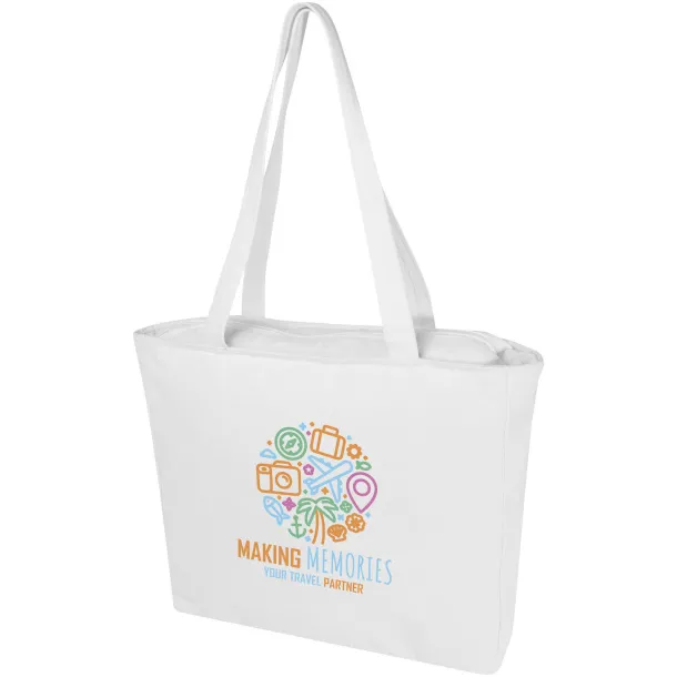 Weekender Aware™ reciklirana torba, 500 g/m² Bijela