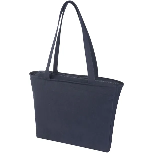 Weekender 500 g/m² Aware™ recycled tote bag Navy Blue