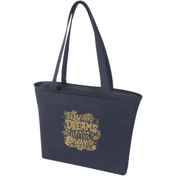 Weekender 500 g/m² Aware™ recycled tote bag Navy Blue