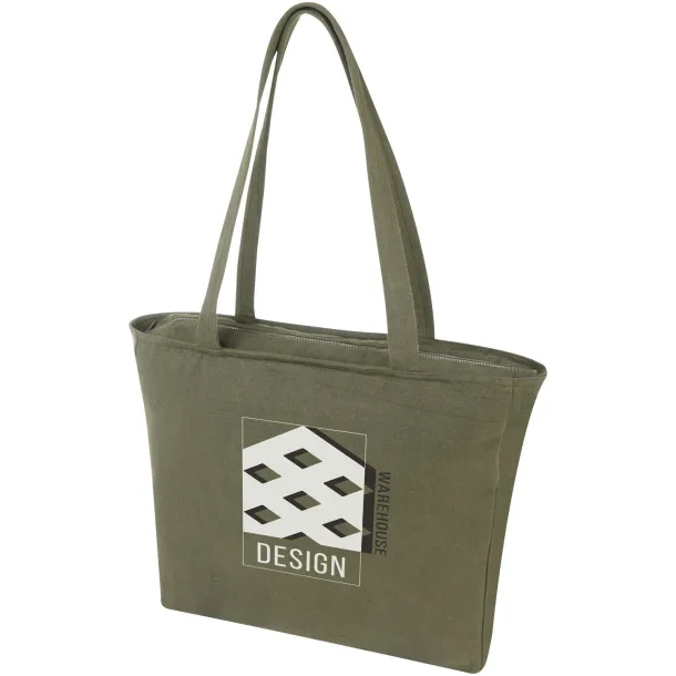 Weekender 500 g/m² Aware™ recycled tote bag Green