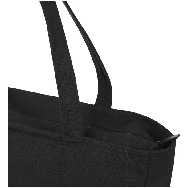Weekender 500 g/m² Aware™ recycled tote bag Crna
