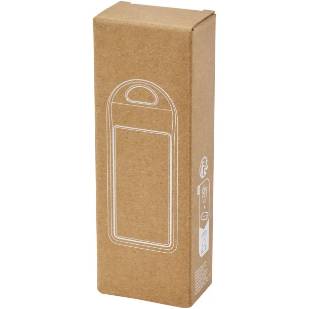 Omni 3W IPX4 RCS recycled plastic Bluetooth® speaker Solid black