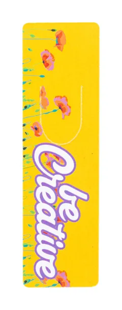 Bamler custom paper bookmark White