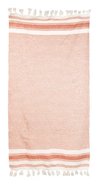 Myrtos beach towel Orange
