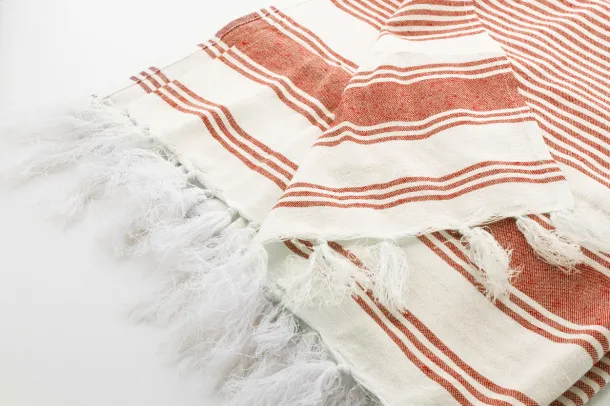 Myrtos beach towel Orange