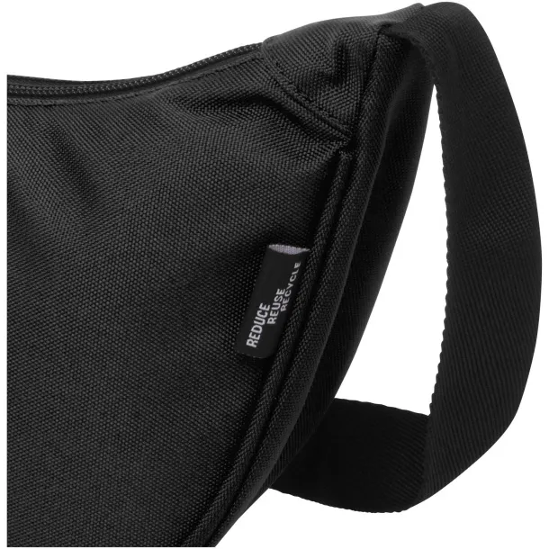 Byron reciklirana torbica preko ramena, 1,5L Solid black