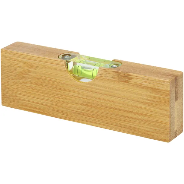 Flush bamboo spirit level with bottle opener - STAC Natural