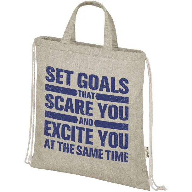 Pheebs 150 g/m² Aware™ drawstring bag Natural