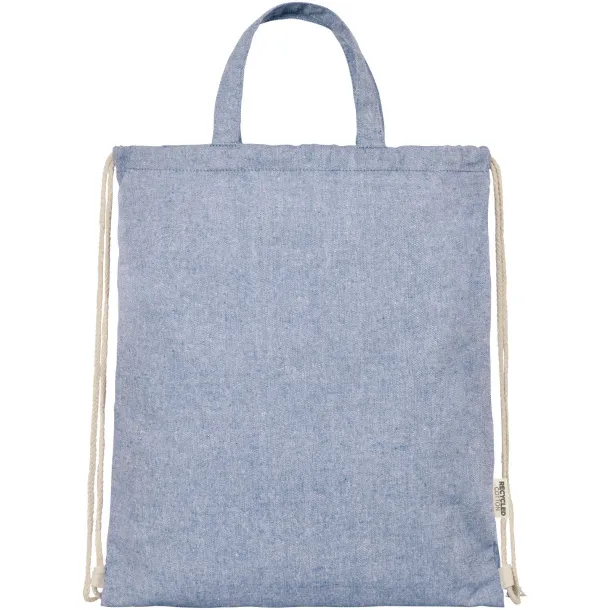 Pheebs 150 g/m² Aware™ drawstring bag Heather blue