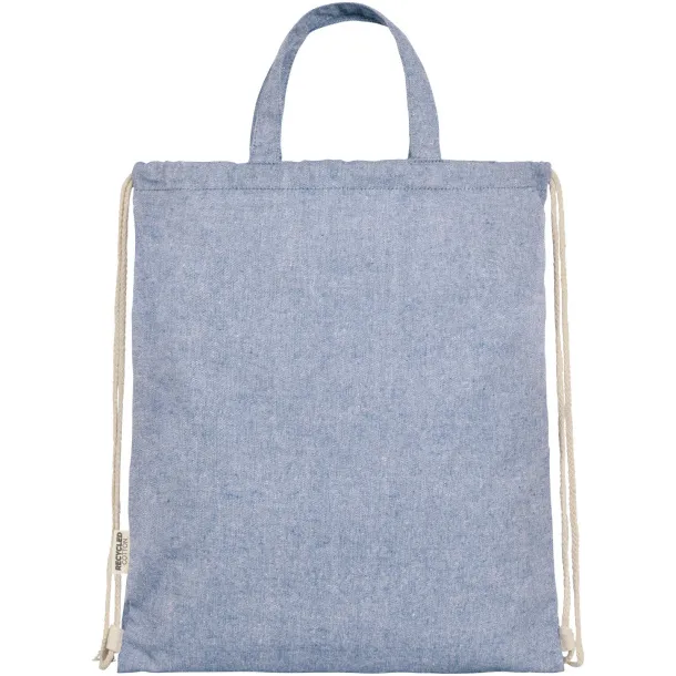 Pheebs 150 g/m² Aware™ drawstring bag Heather blue