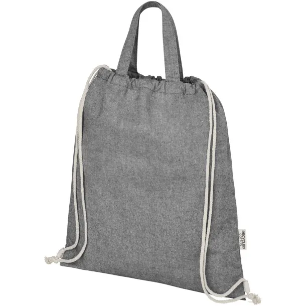 Pheebs 150 g/m² Aware™ drawstring bag Heather black