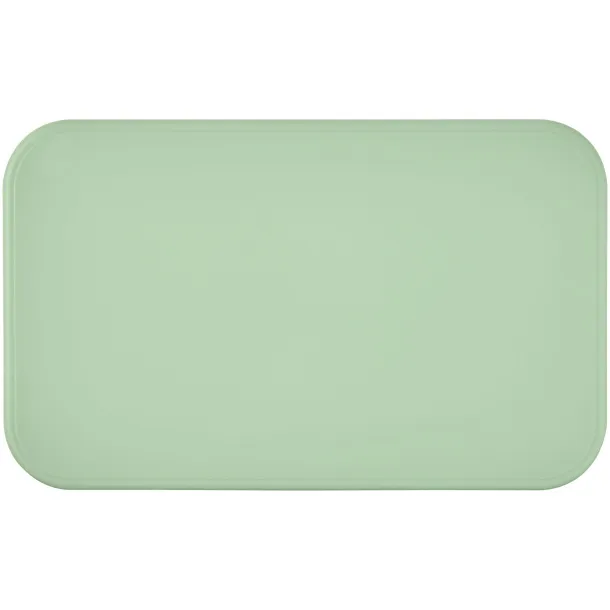 MIYO Renew double layer lunch box Off white Seaglass green