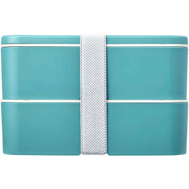 MIYO Renew double layer lunch box Reef blue Reef blue