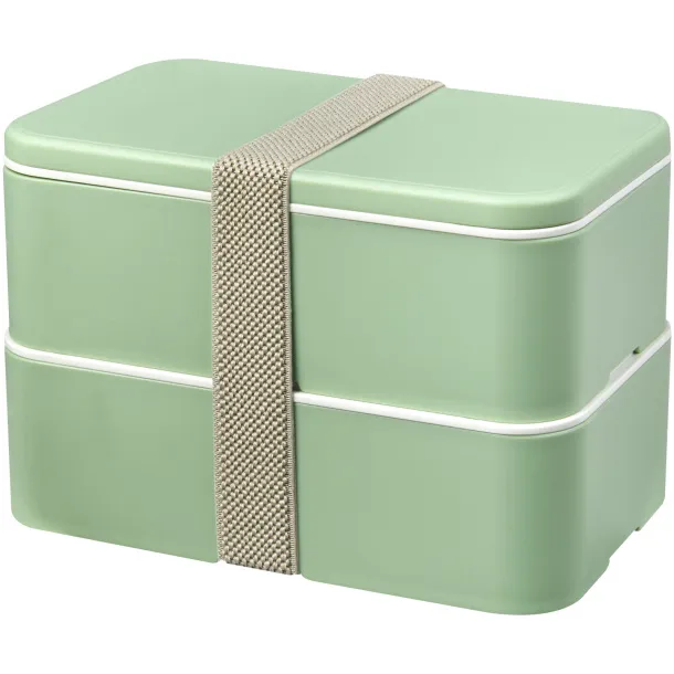 MIYO Renew double layer lunch box Seaglass green Seaglass green