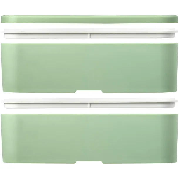 MIYO Renew double layer lunch box Seaglass green Seaglass green