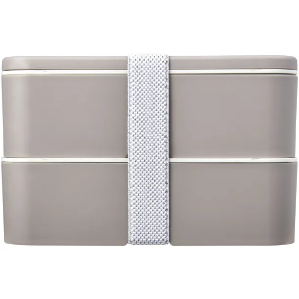 MIYO Renew dvoslojna kutija za ručak, 2 x 700 ml Pebble grey Pebble grey
