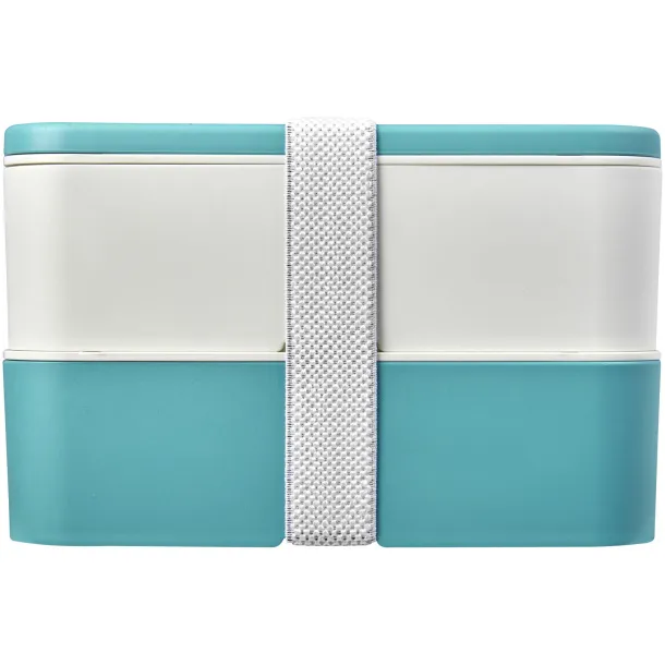 MIYO Renew dvoslojna kutija za ručak, 2 x 700 ml Reef blue Off white