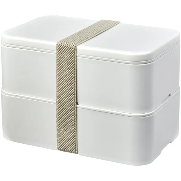 MIYO Renew dvoslojna kutija za ručak, 2 x 700 ml Off white Off white