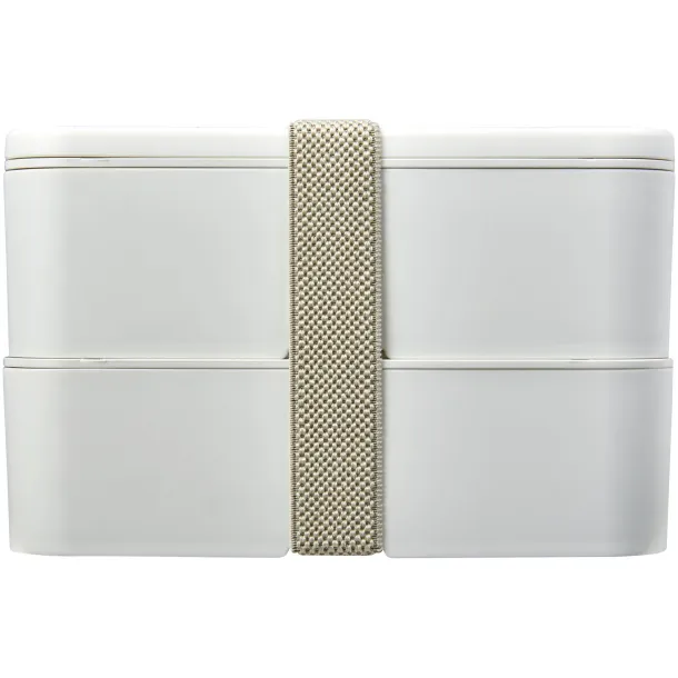 MIYO Renew double layer lunch box Off white Off white