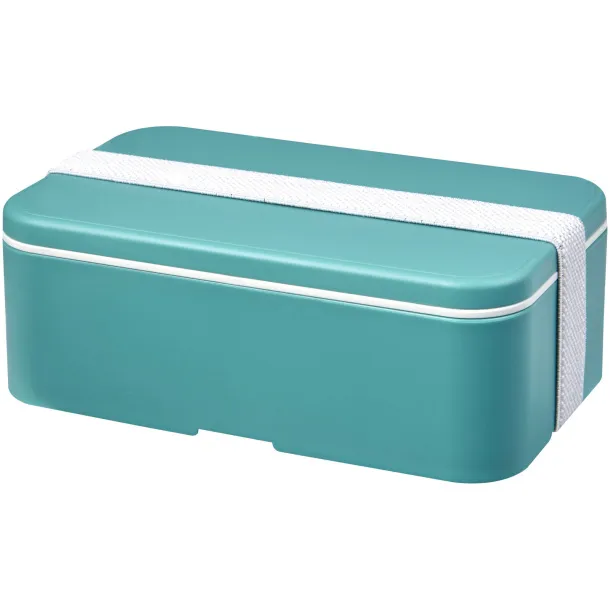 MIYO Renew single layer lunch box Reef blue White