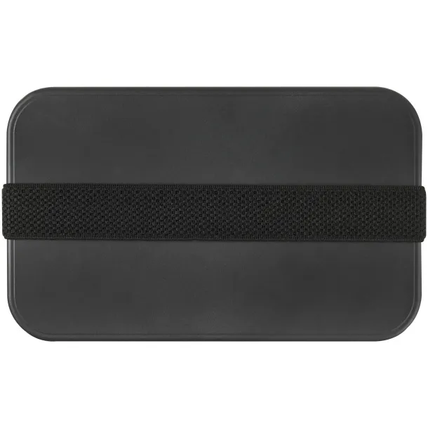 MIYO Renew single layer lunch box Granit Solid black