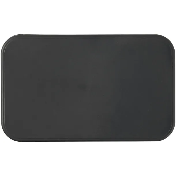 MIYO Renew single layer lunch box Granit Solid black
